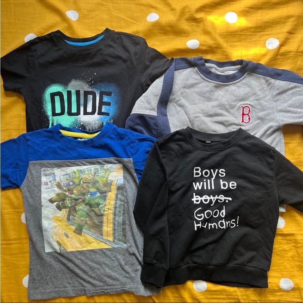 Boys shirt bundle 4/5